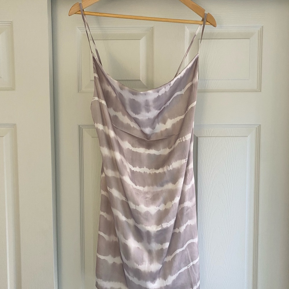 Beach satin dress